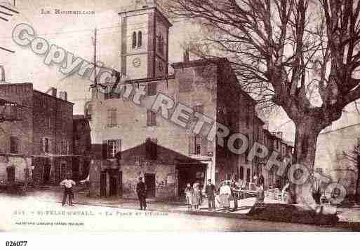 Ville de SAINTFELIUD'AVALL, carte postale ancienne