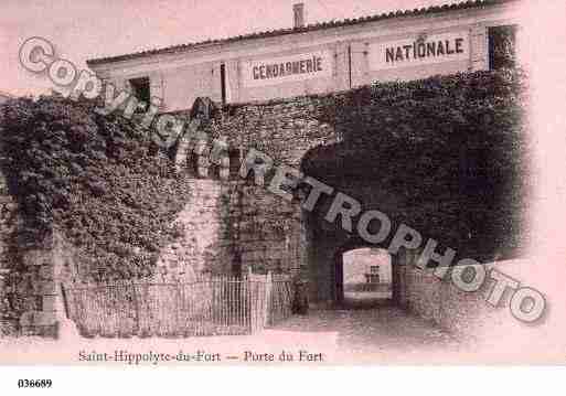 Ville de SAINTHIPPOLYTEDUFORT, carte postale ancienne