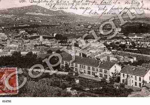 Ville de SAINTHIPPOLYTEDUFORT, carte postale ancienne