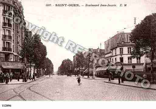 Ville de SAINTOUEN, carte postale ancienne