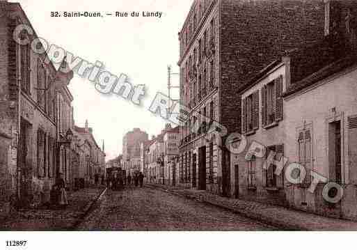 Ville de SAINTOUEN, carte postale ancienne