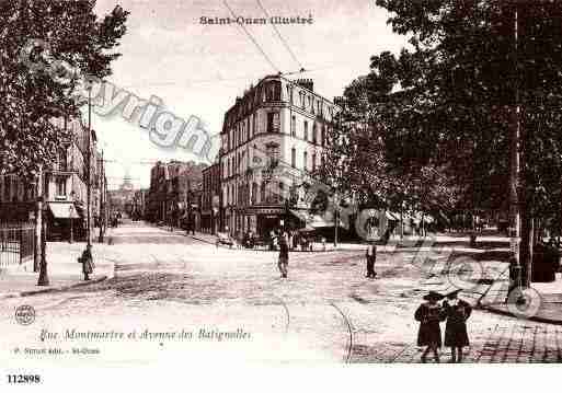 Ville de SAINTOUEN, carte postale ancienne