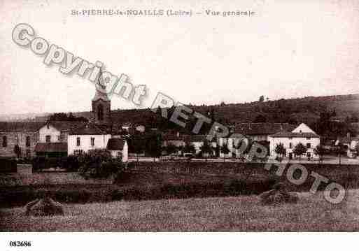 Ville de SAINTPIERRELANOAILLE, carte postale ancienne