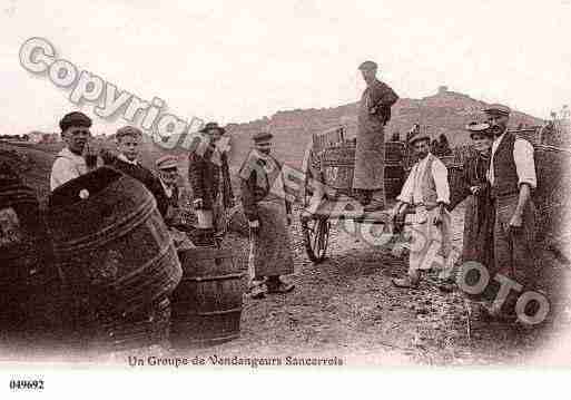 Ville de SANCERRE, carte postale ancienne