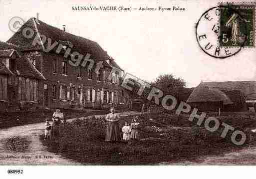 Ville de SAUSSAYLACAMPAGNE, carte postale ancienne