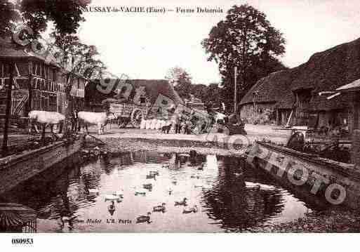 Ville de SAUSSAYLACAMPAGNE, carte postale ancienne