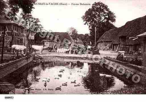 Ville de SAUSSAYLACAMPAGNE, carte postale ancienne