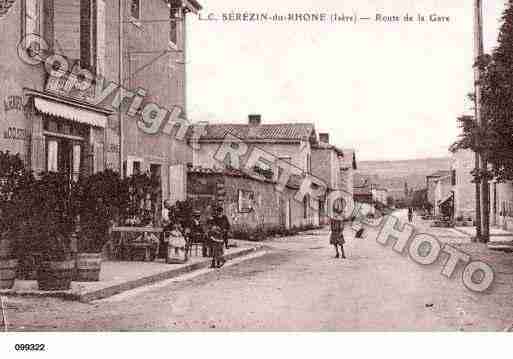 Ville de SEREZINDURHONE, carte postale ancienne