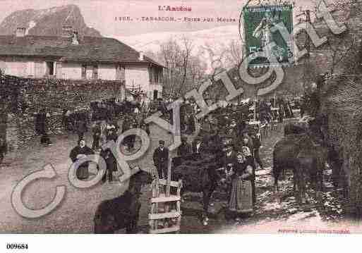 Ville de TARASCONSURARIEGE, carte postale ancienne