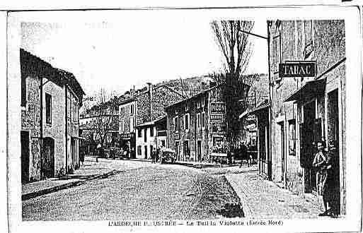 Ville de TEIL(LE), carte postale ancienne