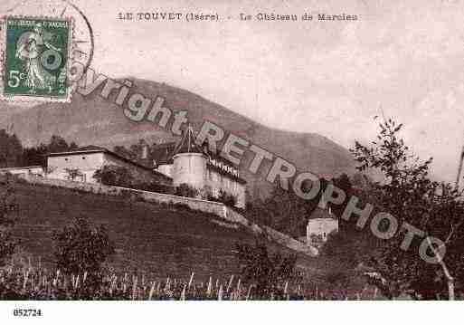 Ville de TOUVET(LE), carte postale ancienne