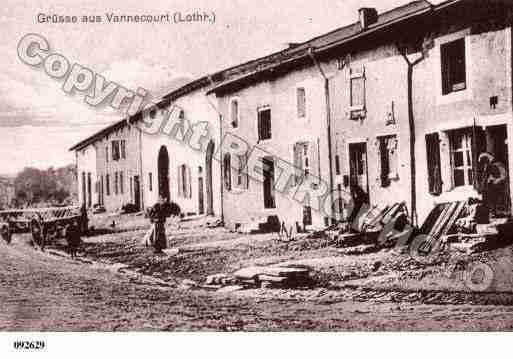 Ville de VANNECOURT, carte postale ancienne