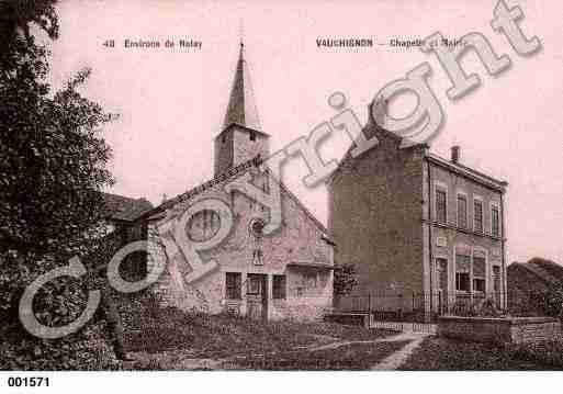 Ville de VAUCHIGNON, carte postale ancienne