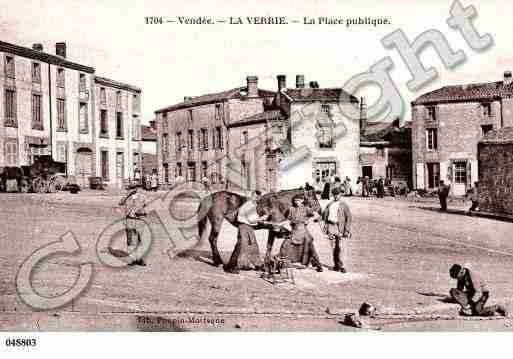 Ville de VERRIE(LA), carte postale ancienne