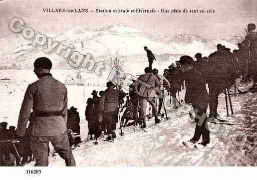 Ville de VILLARDDELANS, carte postale ancienne
