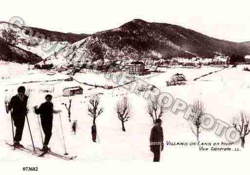 Ville de VILLARDDELANS, carte postale ancienne