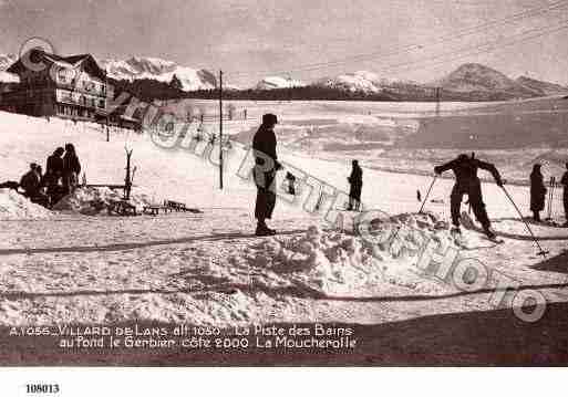 Ville de VILLARDDELANS, carte postale ancienne