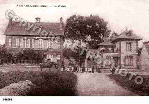 Ville de ARMANCOURT, carte postale ancienne Ville de ARMANCOURT, carte postale ancienne