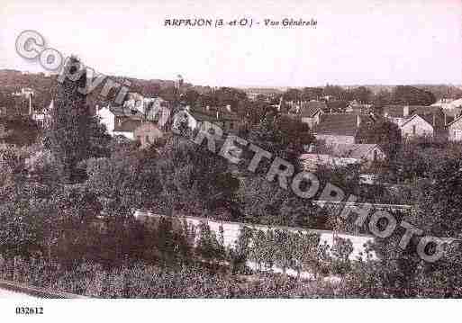 Ville de ARPAJON, carte postale ancienne