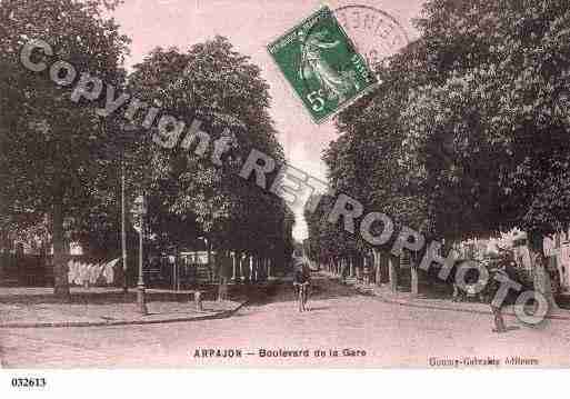 Ville de ARPAJON, carte postale ancienne