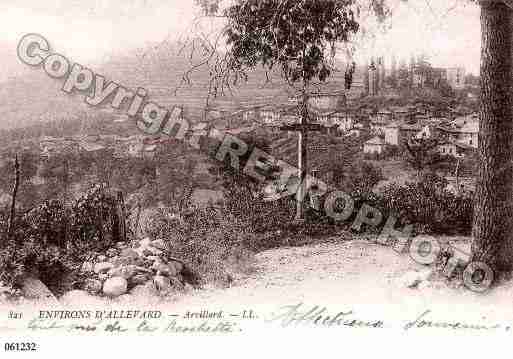 Ville de ARVILLARD, carte postale ancienne