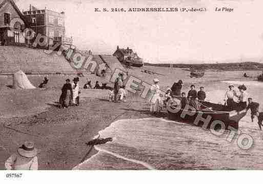 Ville de AUDRESSELLES, carte postale ancienne