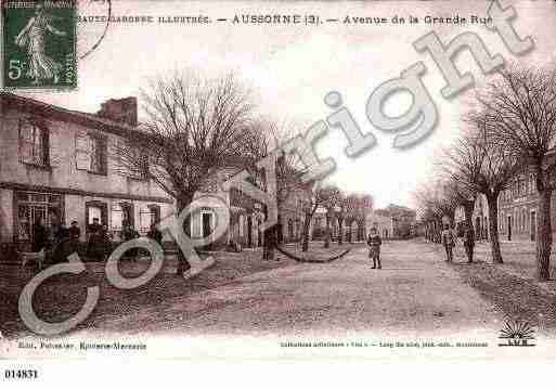 Ville de AUSSONNE, carte postale ancienne