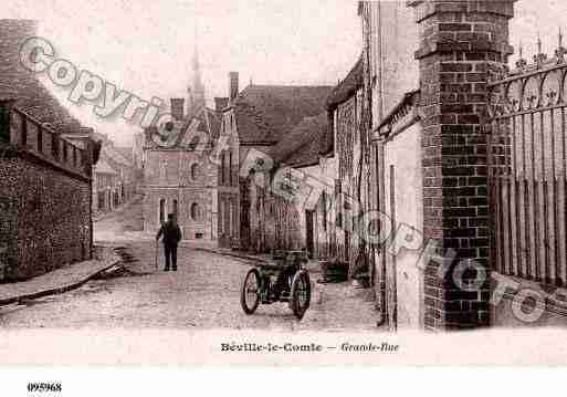 Ville de BEVILLELECOMTE, carte postale ancienne