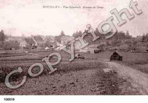 Ville de BOUHANSLESLURE, carte postale ancienne Ville de BOUHANSLESLURE, carte postale ancienne
