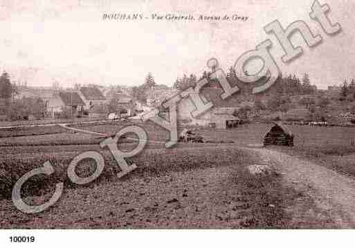 Ville de BOUHANSLESLURE, carte postale ancienne