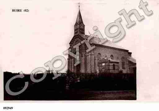 Ville de BUIRE, carte postale ancienne