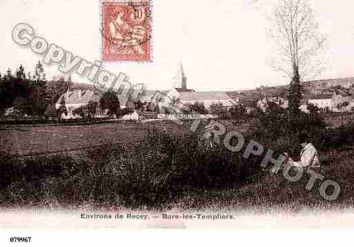 Ville de BURESLESTEMPLIERS, carte postale ancienne