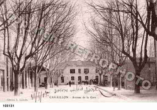 Ville de CAVAILLON, carte postale ancienne