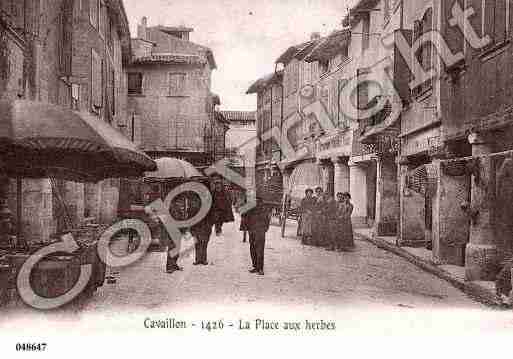 Ville de CAVAILLON, carte postale ancienne Ville de CAVAILLON, carte postale ancienne