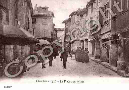 Ville de CAVAILLON, carte postale ancienne