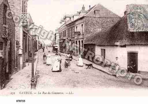 Ville de CAYEUXSURMER, carte postale ancienne