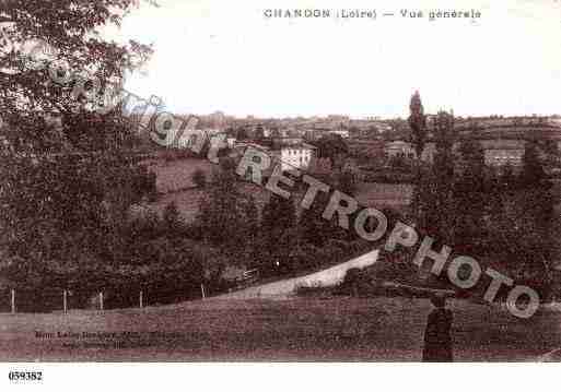 Ville de CHAMDON, carte postale ancienne