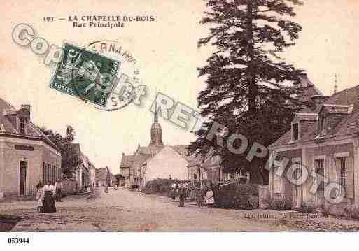 Ville de CHAPELLEDUBOIS(LA), carte postale ancienne