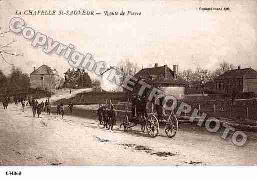 Ville de CHAPELLESAINTSAUVEUR(LE), carte postale ancienne