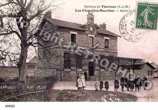 Ville de CHAPELLESBOURBON(LES), carte postale ancienne