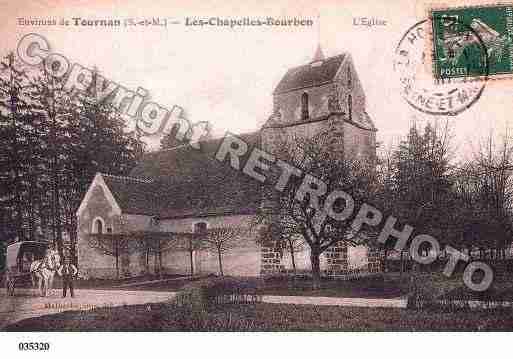 Ville de CHAPELLESBOURBON(LES), carte postale ancienne