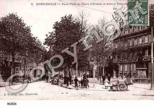 Ville de CHARLEVILLEMEZIERES, carte postale ancienne