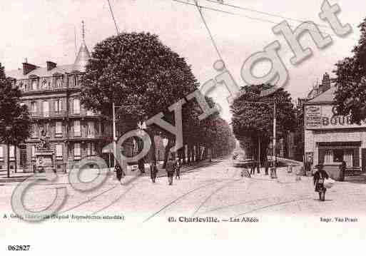 Ville de CHARLEVILLEMEZIERES, carte postale ancienne