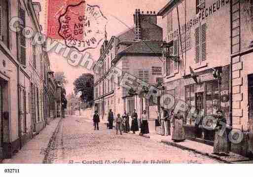 Ville de CORBEILESSONNES, carte postale ancienne