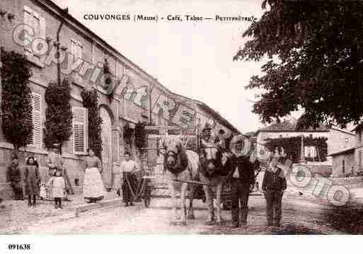 Ville de COUVONGES, carte postale ancienne Ville de COUVONGES, carte postale ancienne