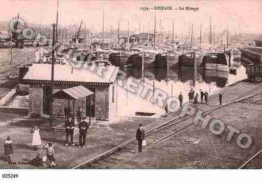 Ville de DENAIN, carte postale ancienne