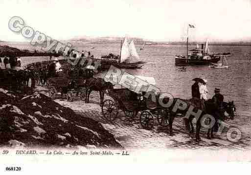 Ville de DINARD, carte postale ancienne