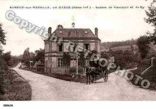 Ville de ELBEUFSURANDELLE, carte postale ancienne