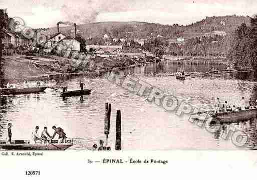 Ville de EPINAL, carte postale ancienne