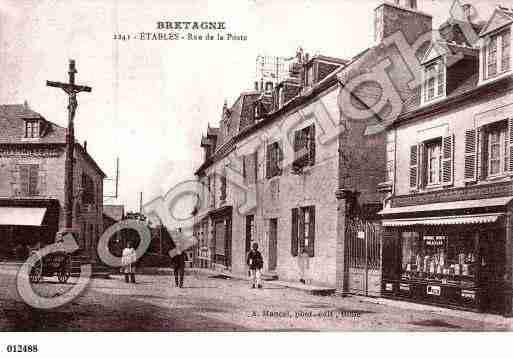 Ville de ETABLESSURMER, carte postale ancienne